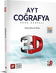 3D Yayınları AYT Coğrafya Soru Bankası