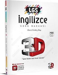 3D Yayınları 8. Sınıf LGS İngilizce Soru Bankası