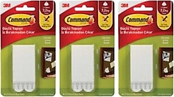 Command 17206 Büyük Boy 3 Paket 3M Cırt Cırt Bant