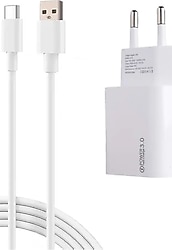 4Berry AC18 ECO Bundle 18 W Type-C Kablolu Hızlı Şarj Aleti