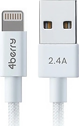 4Berry ECO-ALT 1.2 m USB to Lightning Hızlı Şarj Kablosu