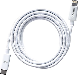 4Berry ECO-CL 2 m Beyaz Type-C to Lightning Hızlı Şarj Kablosu