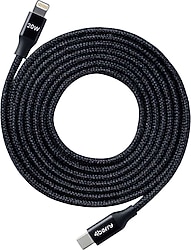 4Berry ECO-CL 2 m Siyah Type-C to Lightning Hızlı Şarj Kablosu