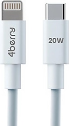 4Berry ECO-CLT 1.2 m Type-C to Lightning Hızlı Şarj Kablosu