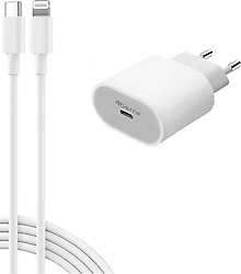 4Berry HM26 ECO Bundle 20 W Lightning Kablolu Hızlı Şarj Aleti