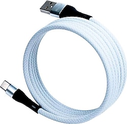 4Berry KS-AC01 1 m Beyaz USB to Type-C Hızlı Şarj Kablosu