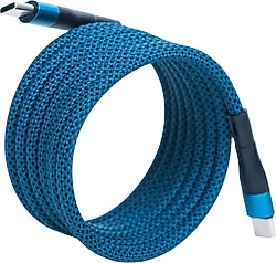 4Berry KS-CC01M 1 m Mavi Type-C to Type-C Hızlı Şarj Kablosu
