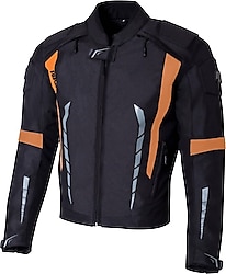 4Riders Gama 4 Mevsim Erkek Turuncu Motosiklet Montu