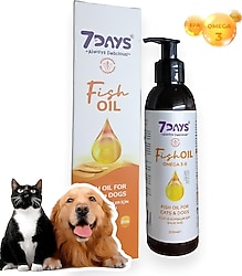 7 Days 200 ml Köpek ve Kediler için Balık Yağı