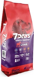 7 Days Kuzu Etli 10 kg Yetişkin Köpek Maması