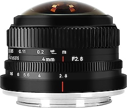 7Artisans MF 4mm f/2.8 Fisheye Lens