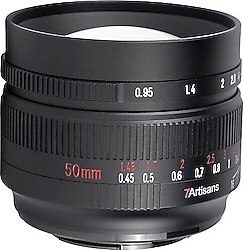 7Artisans MF 50mm f/0.95 Canon RF Lens