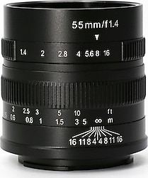 7Artisans MF 55mm f/1.4 Canon Lens