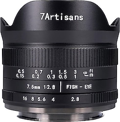 7Artisans MF 7.5mm f/2.8 Mark II Fisheye Lens