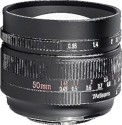 7Artisans MF 50mm f/0.95 Panasonic-Olympus MFT Lens