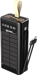 7GO GPW-09 Solar 30000mAh Hızlı Şarj Powerbank
