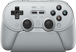 8Bitdo Pro 3 Gri Kablosuz Oyun Kolu