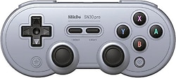 8Bitdo SN30 Pro Gray Edition Kablolu/Kablosuz Oyun Kolu