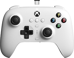 8Bitdo Ultimate Hall Effect Beyaz Kablolu Oyun Kolu