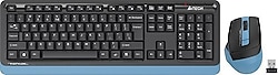A4 Tech FG1035 Mavi Kablosuz Klavye Mouse Seti