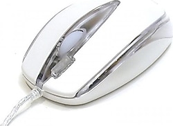 A4 Tech OP-3D Beyaz Optik Kablolu Mouse