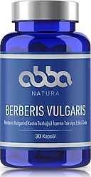 Abba Natura Berberis Vulgaris 30 Kapsül