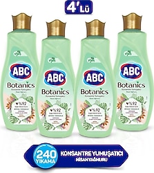 ABC Vegan Botanics Nisan Yağmuru Yumuşatıcı 1.44 lt 4'lü