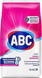 ABC Matik Canlı Renkler 10 kg Toz Deterjan
