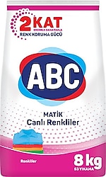 ABC Matik Color 8 kg Toz Deterjan