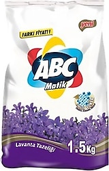 ABC Matik Lavanta Tazeliği 1.5 kg Toz Deterjan