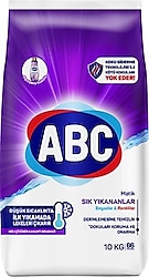 ABC Matik Sık Yıkananlar Beyaz ve Renkliler için 10 kg Toz Deterjan