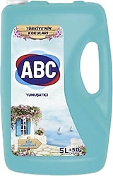 ABC Türkiyenin Kokuları Ege Sahilleri Yumuşatıcı 50 Yıkama 5 lt