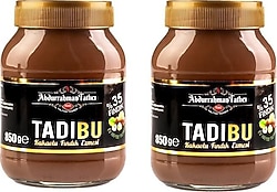 Abdurrahman Tatlıcı Tadıbu Kakaolu Fındık Ezmesi 850 gr 2'li