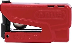 Abus 8077 2.0 Granit Detecto X-Plus Alarmlı Kırmızı Disk Kilidi