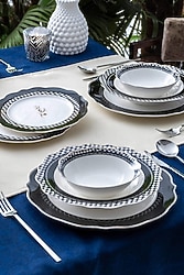 Acar Adena 24 Parça 6 Kişilik Yemek Takımı