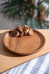 Acar Akasya Yuvarlak 17 cm Servis Tabağı