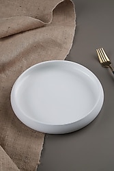Acar Bianco Perla 18x3 cm Yuvarlak Tabak