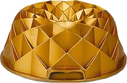 Acar Diamond Döküm 24x9 cm Gold Kek Kalıbı