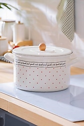 Acar Feel Good 22 cm Derin Emaye Tencere