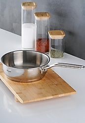 Acar Karat 16 cm Basık Mini Saplı Kaçerola