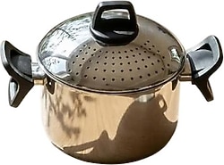 Acar Karat AKY-10391 20 cm Çelik Makarna Tenceresi