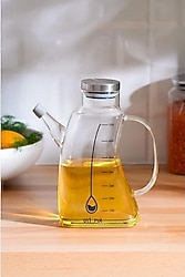 Acar Lisa 800 ml Cam Yağdanlık