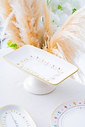 Acar Livaldi 28 cm Ayaklı Sunum Tabağı