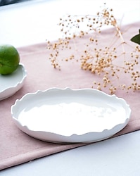 Acar Nirvana 18 cm Yuvarlak Pasta Tabağı