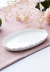 Acar Nirvana 20 cm Oval Sunum Tabağı