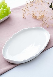 Acar Nirvana 32 cm Oval Sunum Tabağı