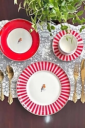 Acar Prilla NCY-07081 19 Parça 6 Kişilik Pasta Takımı