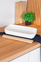 Acar Pure Royal 35,5 cm Dikdörtgen Servis Tabağı