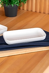 Acar Pure Royal Dikdörtgen Kayık Tabak 20 cm