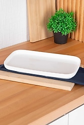 Acar Pure Royal Dikdörtgen Kayık Tabak 33 cm